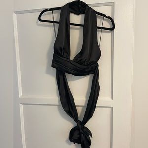 Zara Halter Top - Satin